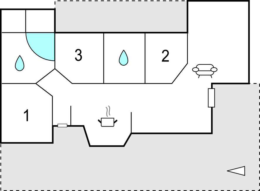 Ferienhaus - Hulsig , Dänemark - A01797 