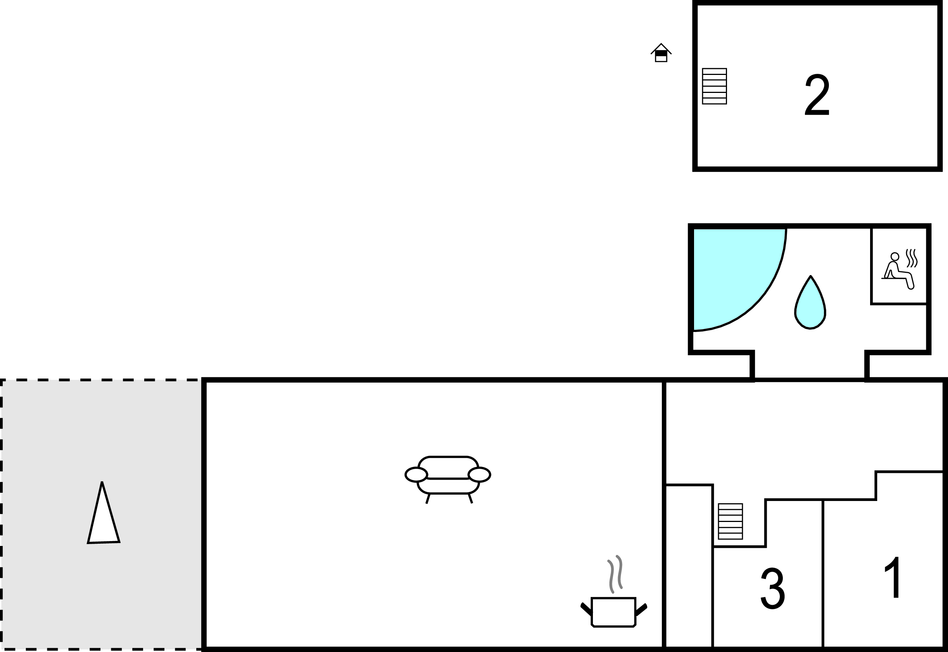 Ferienhaus - Kandestederne , Dänemark - A01571 