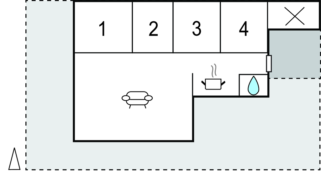 Feriehuse - Hulsig Strand , Danmark - A01247 
