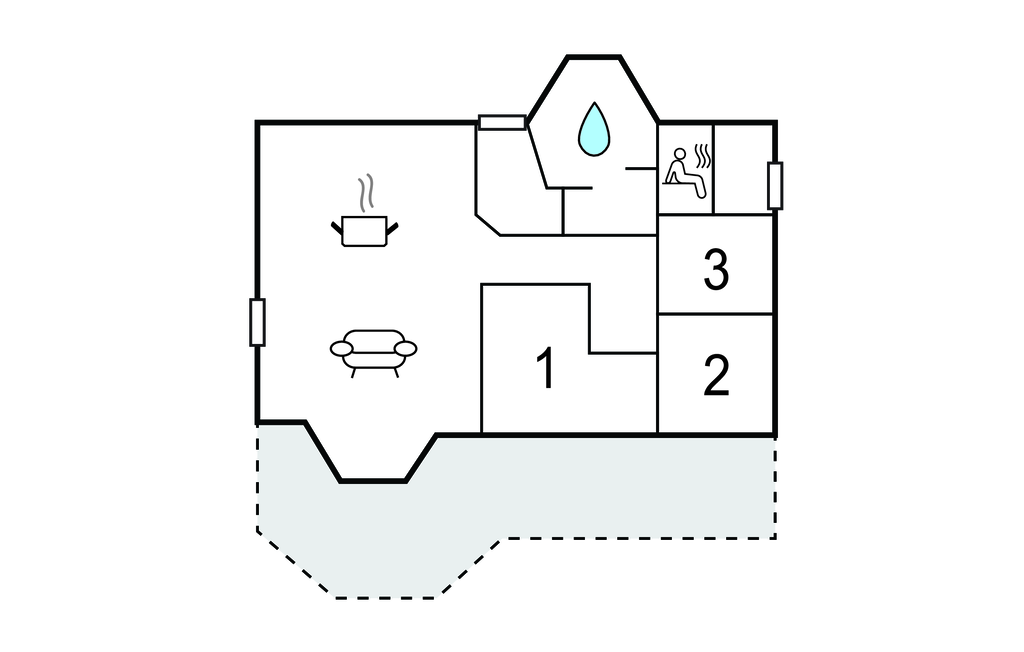 Semesterhus - Hulsig Strand , Danmark - A01601 