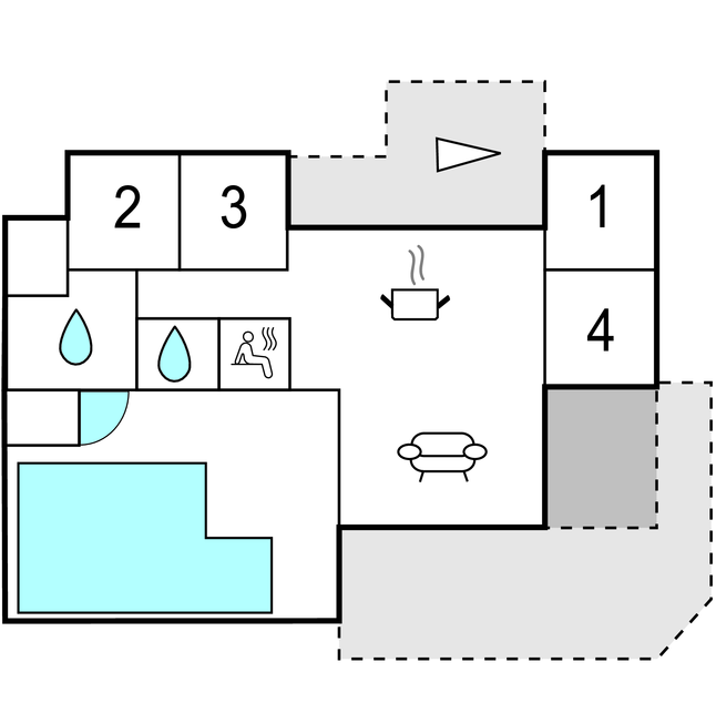 Ferienhaus - Løkken , Dänemark - A08940 