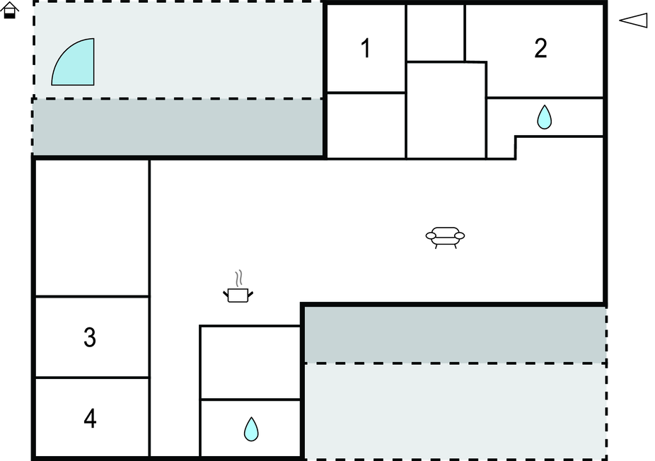 Semesterhus - Løkken , Danmark - A08066 