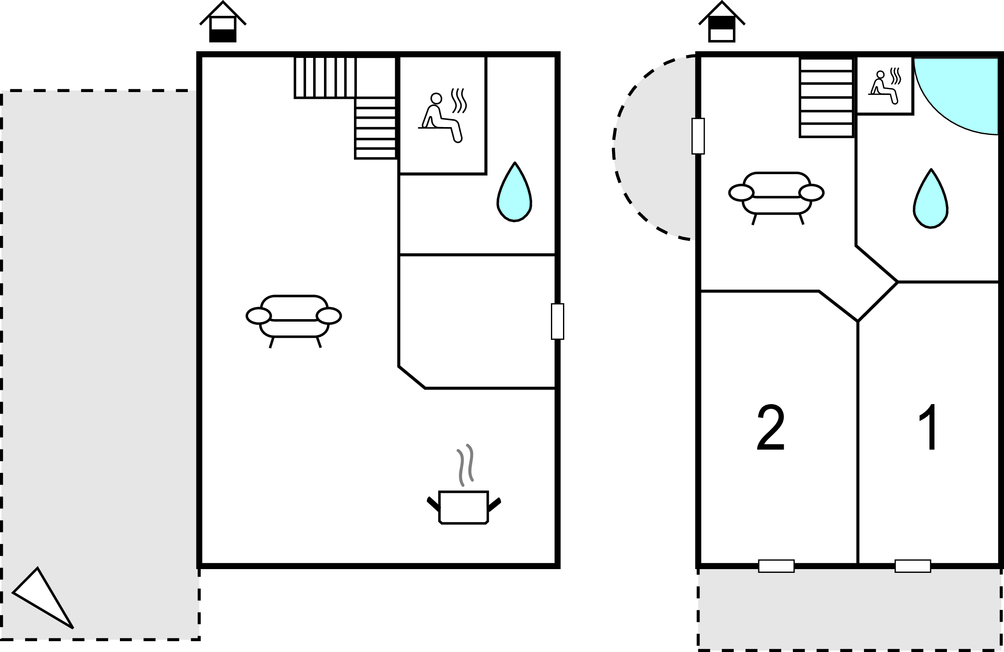 Feriehuse - Havneby Strand , Danmark - A1049 