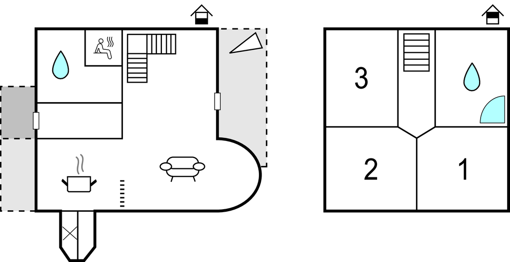 Feriehuse - Havneby Strand , Danmark - A1068 