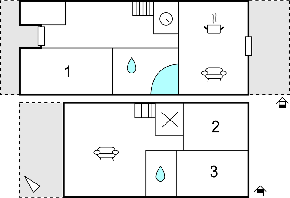 Feriehuse - Kongsmark Strand , Danmark - A1076 