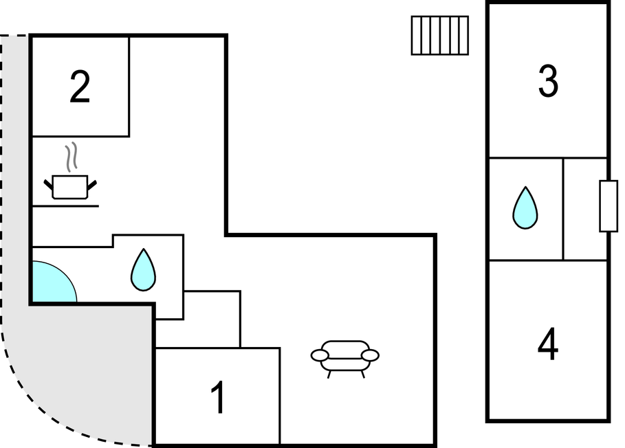 Feriehuse - Kettrup Bjerge , Danmark - A11388 