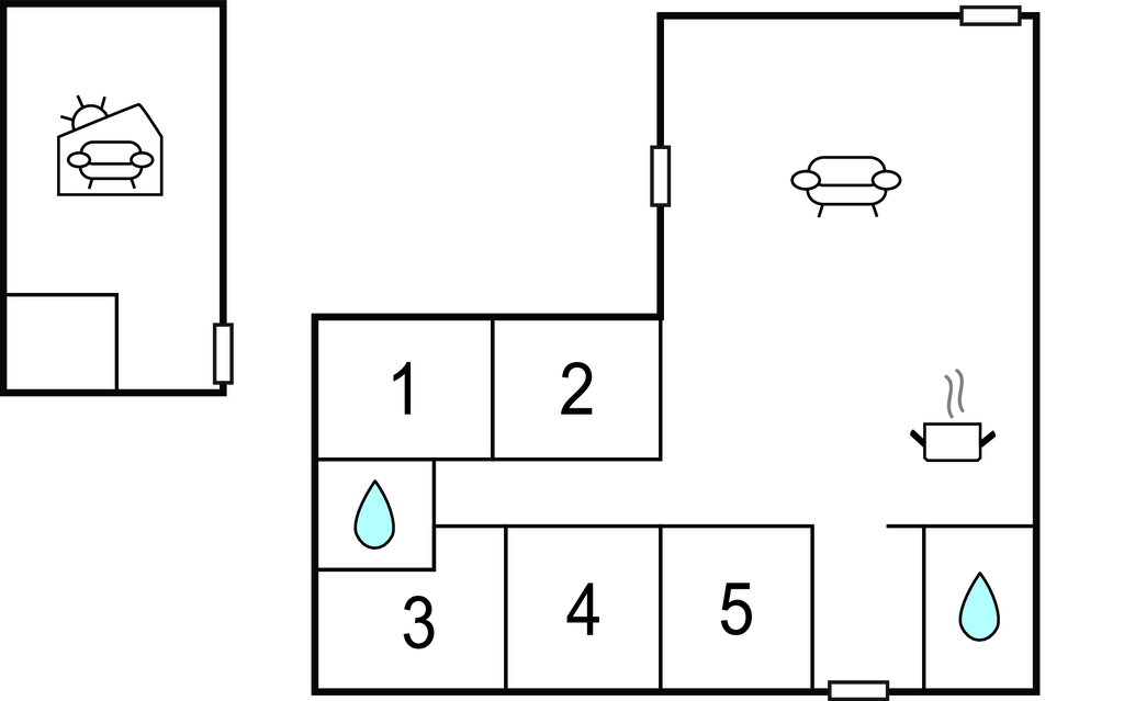 Feriehuse - Saltum strand , Danmark - A12055 