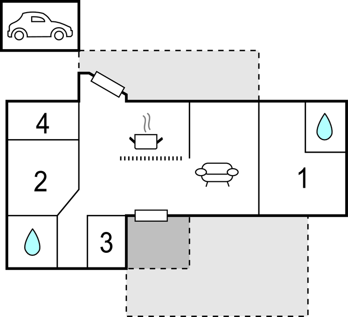 Feriehuse - Blokhus , Danmark - A13155 