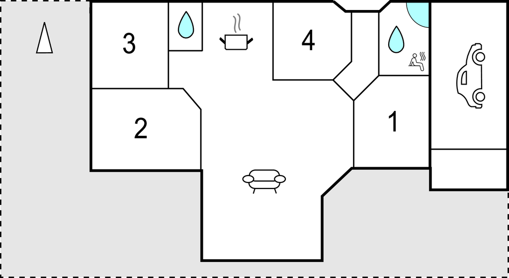 Ferienhaus - Hune , Dänemark - A13860 