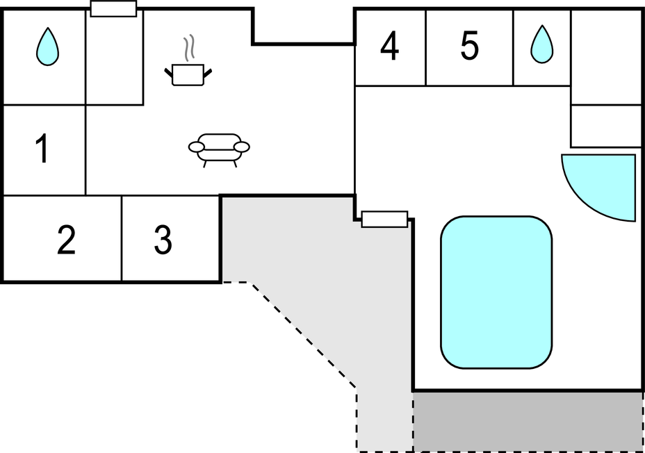 Feriehuse - Rødhus , Danmark - A14038 