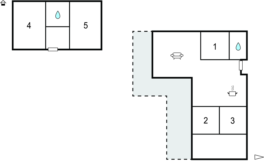 Feriehus - Rødhus strand , Danmark - A14205 
