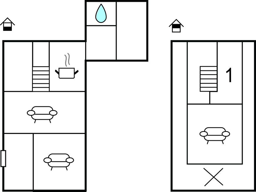 Semesterhus - Blokhus Strand , Danmark - A14003 