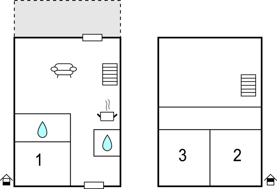 公寓 Feriehotel Tranum Klit
