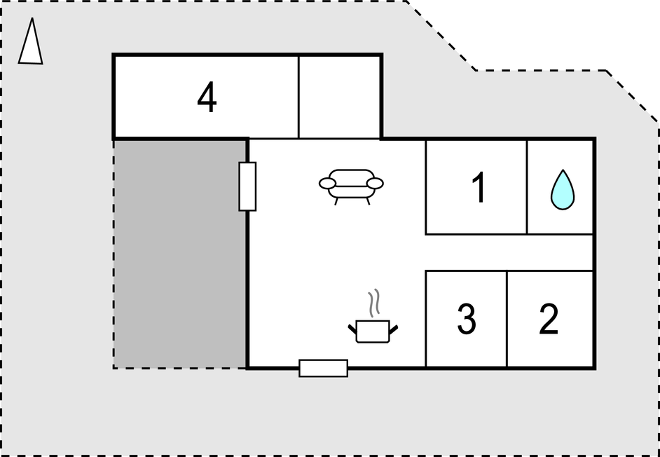 Ferienhaus - Bunken Strand , Dänemark - A16202 