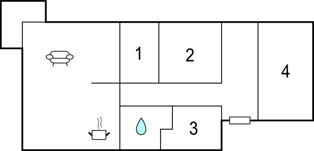 Feriehuse - Bunken Strand , Danmark - A16012 