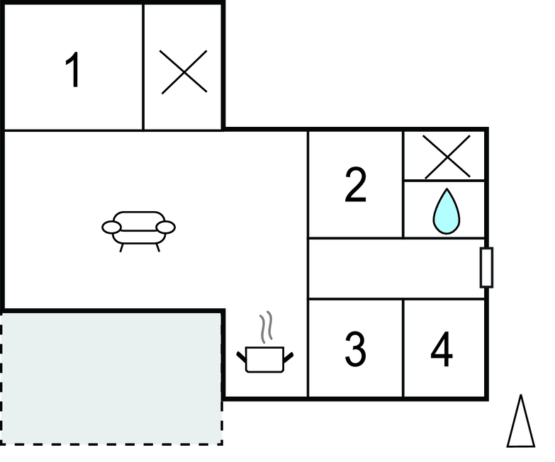 Ferienhaus - Bunken/Ålbæk , Dänemark - A16179 