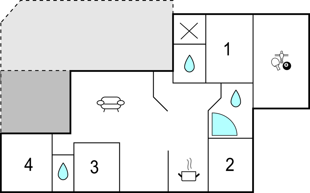 Feriehuse - Ålbæk Strand , Danmark - A17152 