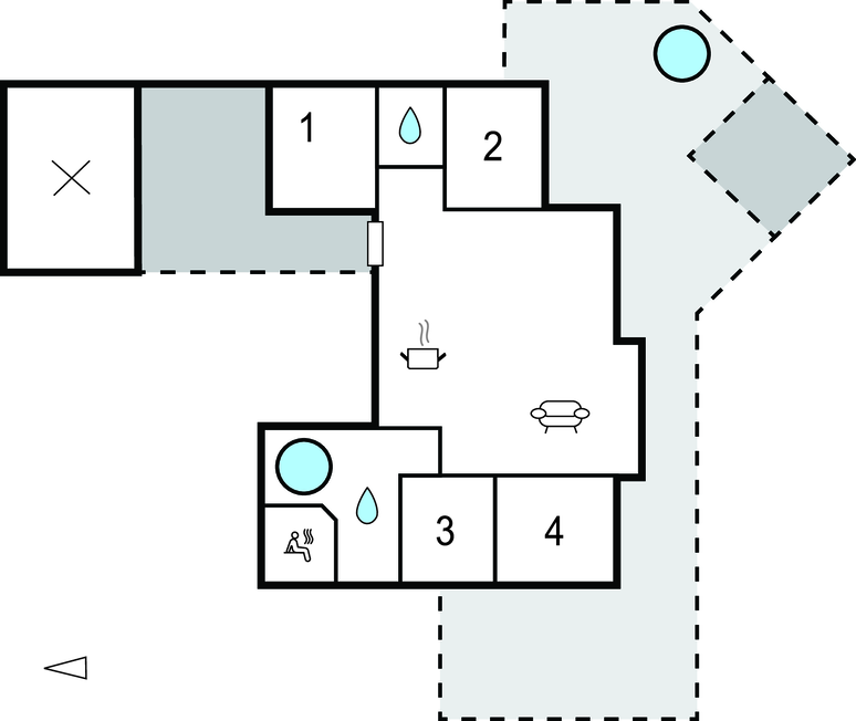 Ferienhaus - Ålbæk Strand , Dänemark - A18001 