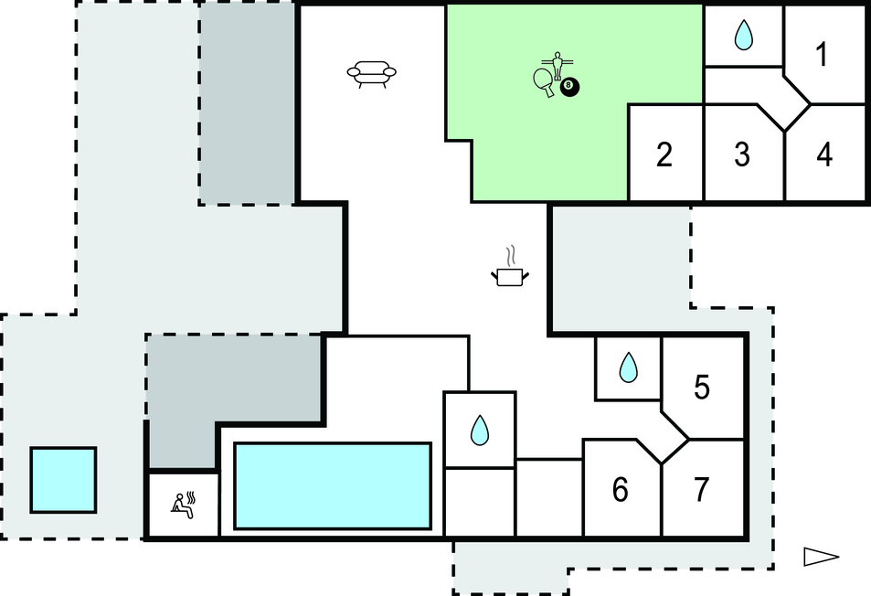 Feriehus - Ålbæk Strand , Danmark - A18118 