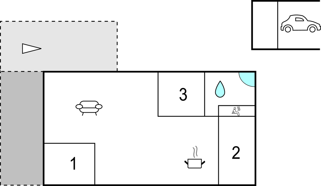 Ferienhaus - Bratten Strand , Dänemark - A20599 