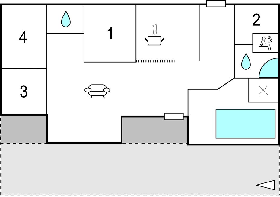 Ferienhaus - Bratten Strand , Dänemark - A20600 