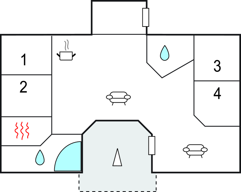 Ferienhaus - Bratten Strand , Dänemark - A20873 