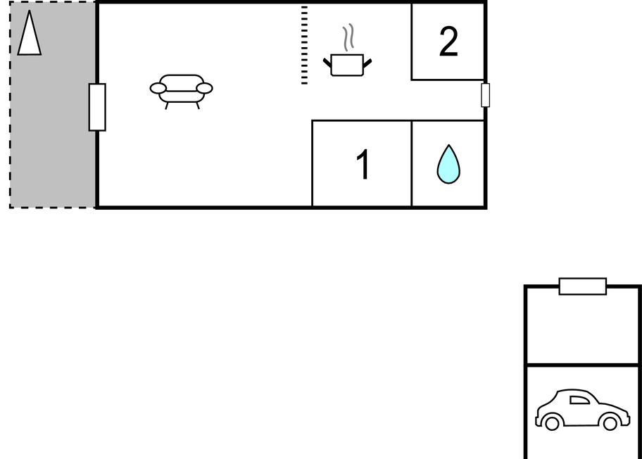 Ferienhaus - Bratten Strand , Dänemark - A20957 
