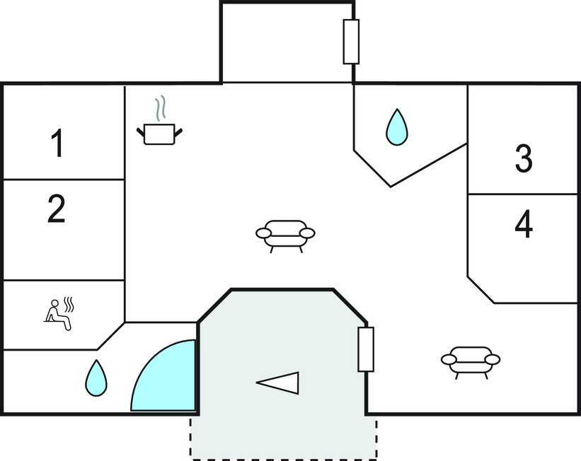 Feriehuse - Bratten Strand , Danmark - A20864 