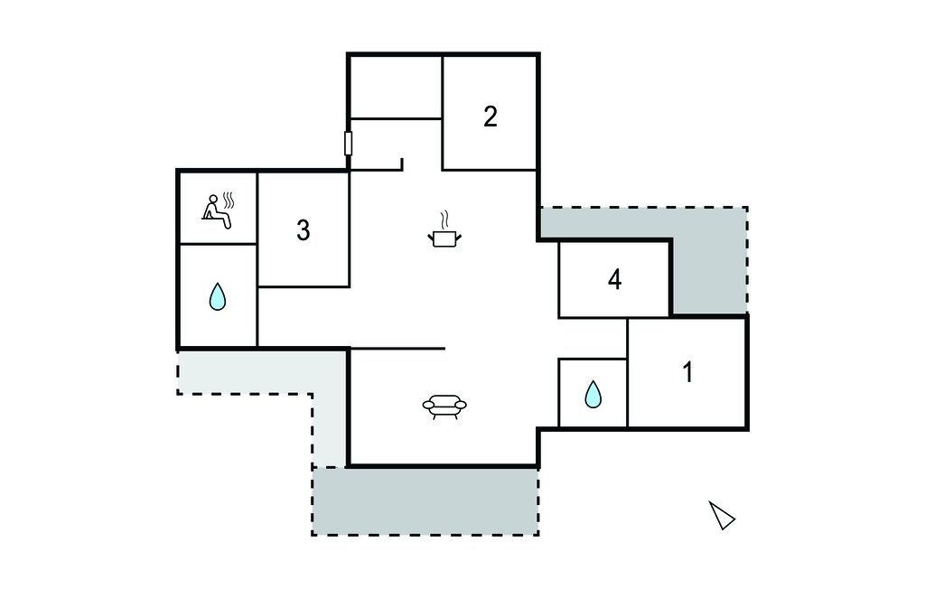 Feriehuse - Bratten , Danmark - A20149 