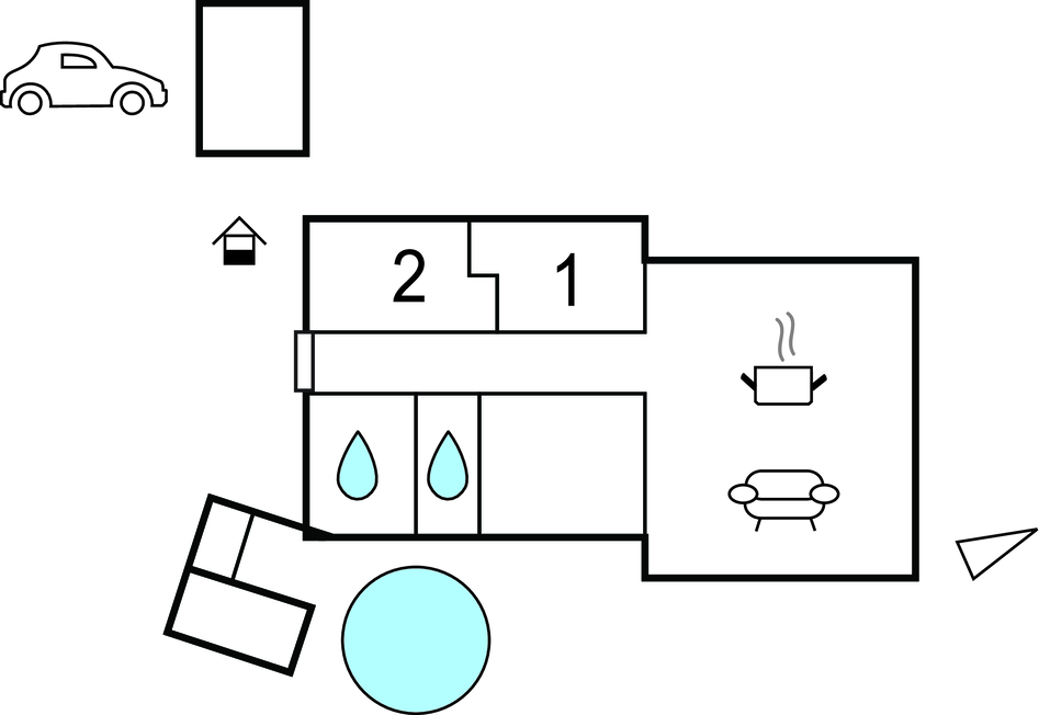 Feriehuse - Sæby Strand , Danmark - A25127 