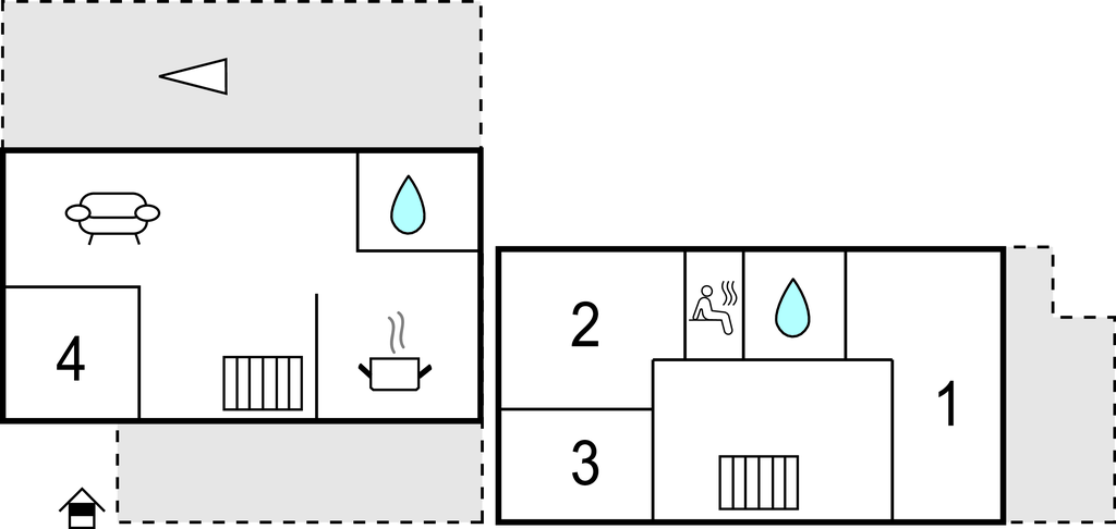 Feriehuse - Lyngså , Danmark - A26336 