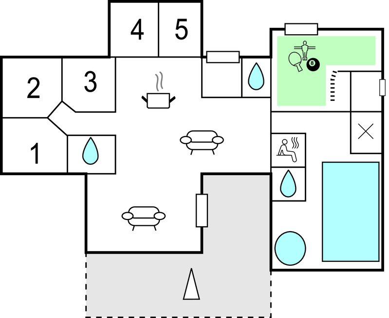 Feriehuse - Lyngså , Danmark - A26510 