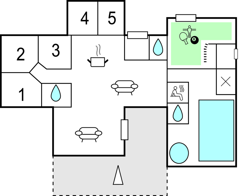 Feriehuse - Lyngså , Danmark - A26520 
