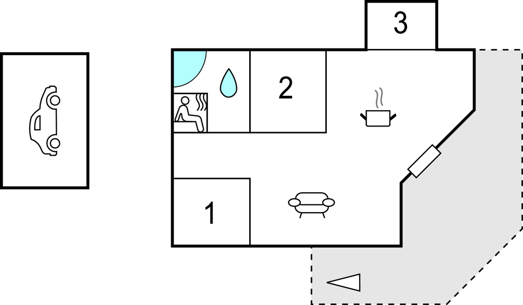 Feriehus - Hals Strand , Danmark - A30597 