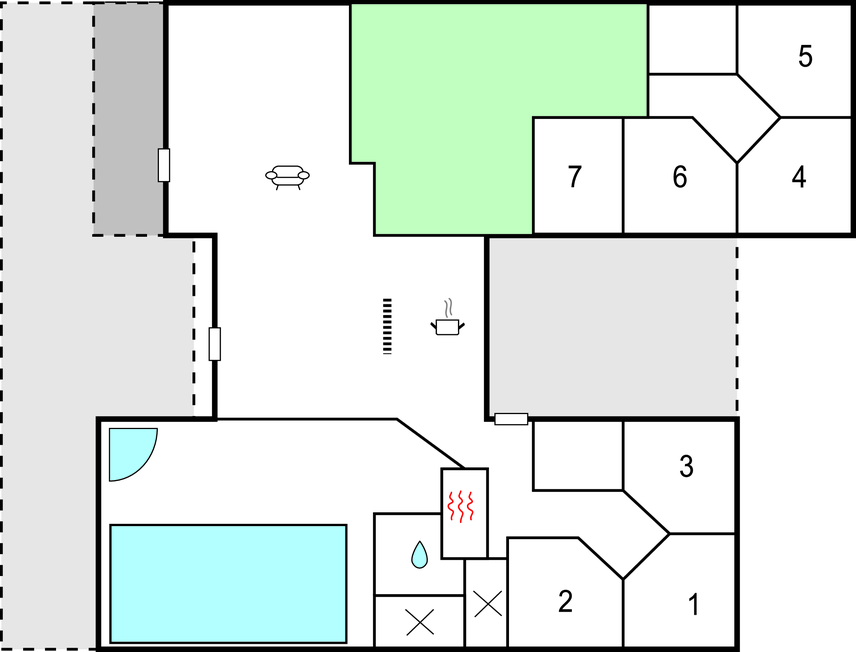 Ferienhaus - Blåvand , Dänemark - A3035 