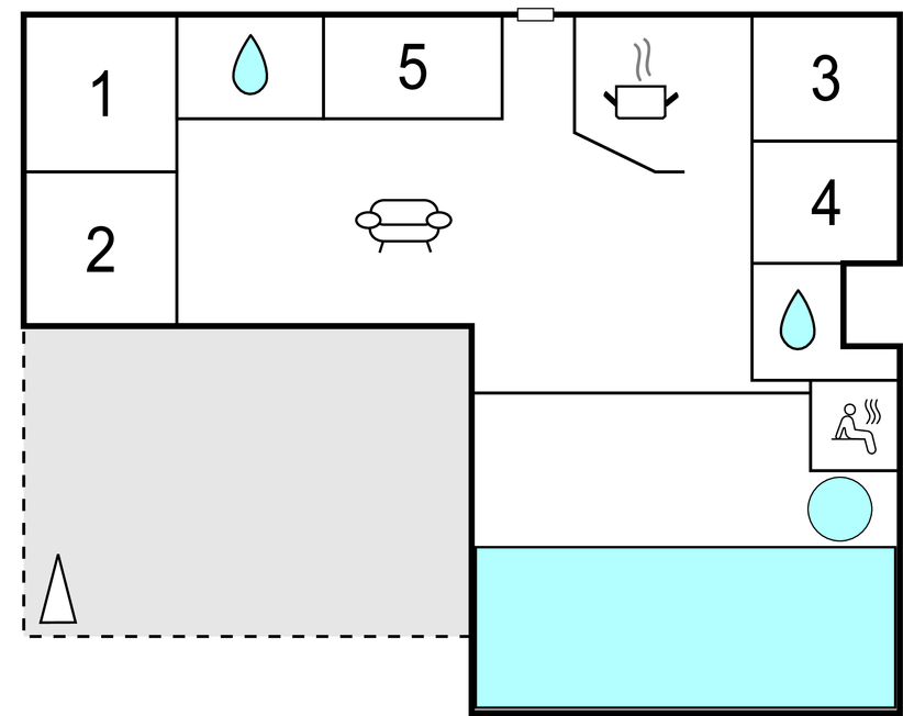 Feriehus - Bjerregård Strand , Danmark - A3088 