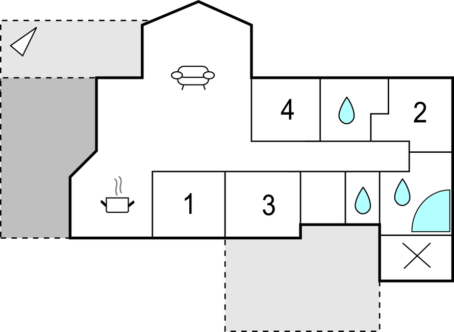 Feriehuse - Hals , Danmark - A30305 