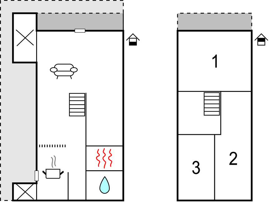 Feriehuse - Grærup Strand , Danmark - A3138 
