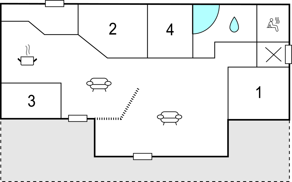 Feriehuse - Blåvand , Danmark - A3239 