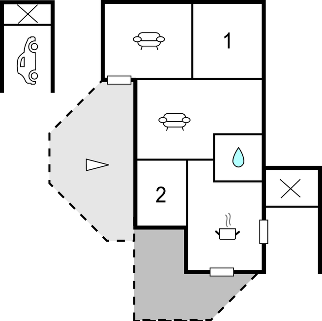 Feriehuse - Grærup Strand , Danmark - A3328 