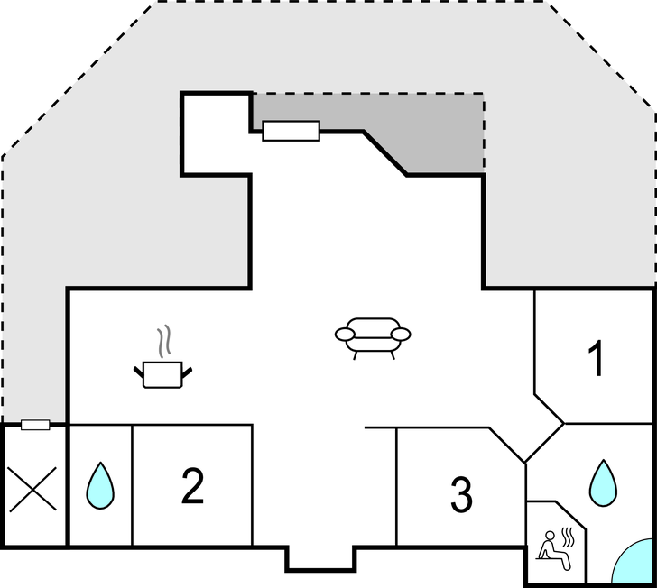 Feriehuse - Blåvand , Danmark - A3387 