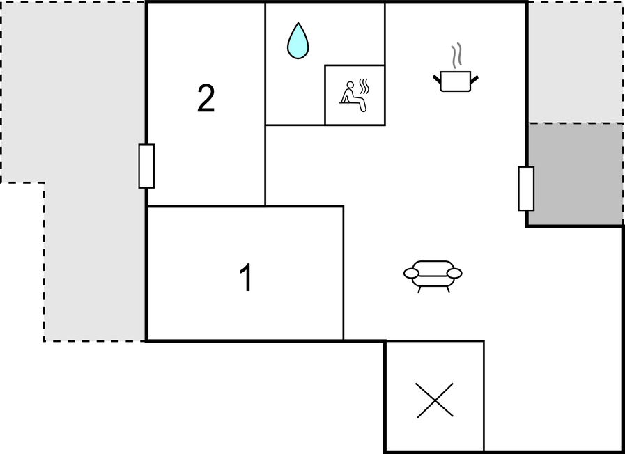 Feriehuse - Vejers Strand , Danmark - A3413 