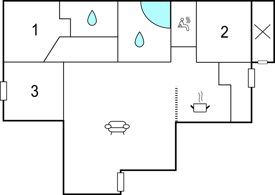 Semesterhus - Blåvand Strand , Danmark - A3447 