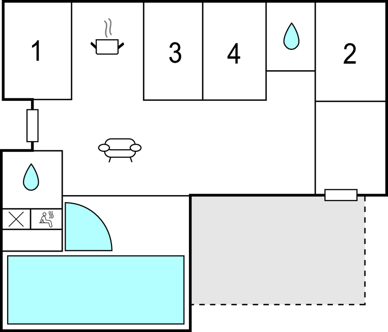 Semesterhus - Bjerregård Strand , Danmark - A3525 