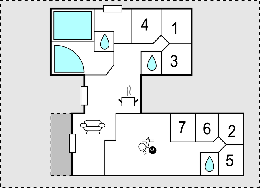 Semesterhus - Houstrup , Danmark - A3723 