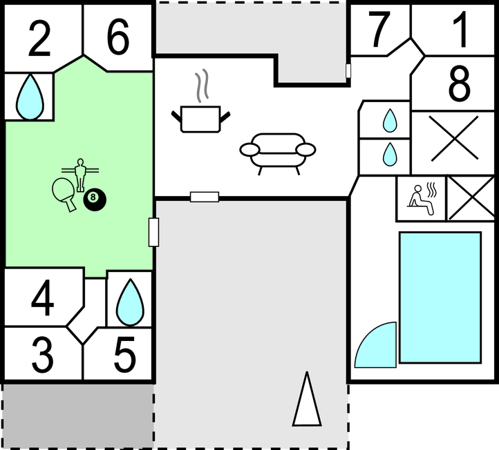Ferienhaus - Houstrup , Dänemark - A3711 