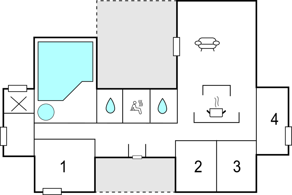 Ferienhaus - Blåvand Strand , Dänemark - A3763 