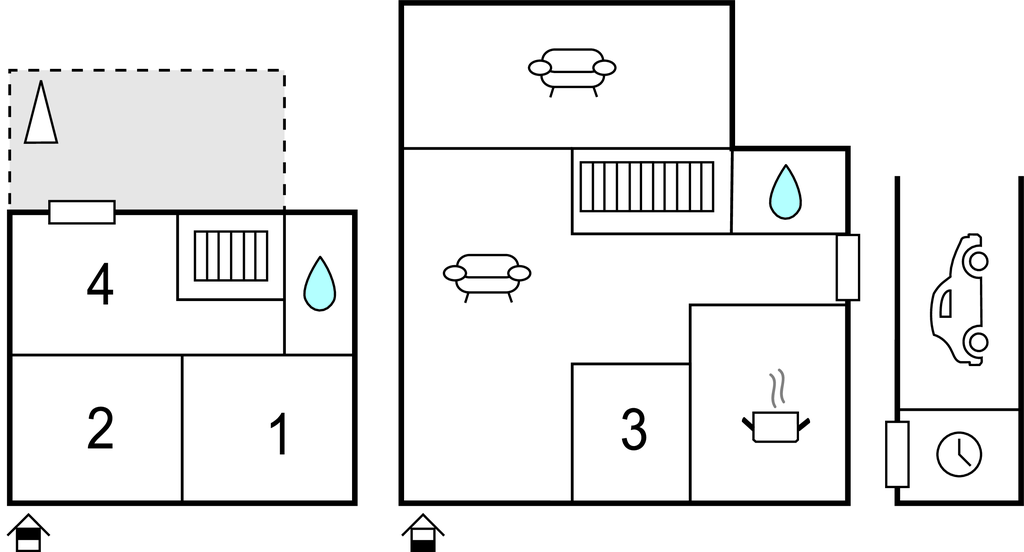 Semesterhus - Søndervig Strand , Danmark - A4030 