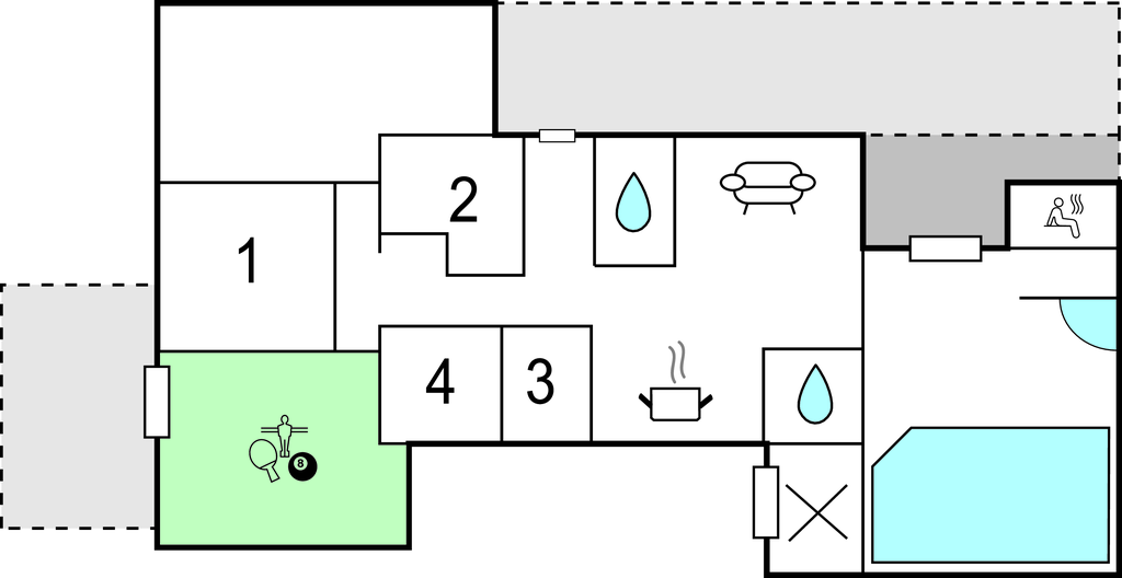 Semesterhus - Søndervig/Lodbjerg Hede , Danmark - A4150 