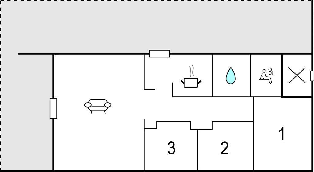 Semesterhus - Klegod Strand , Danmark - A4425 